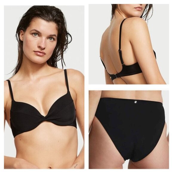 NEW, Victoria Secret Removable Push Up High Rise Bikini - Picture 5 of 16